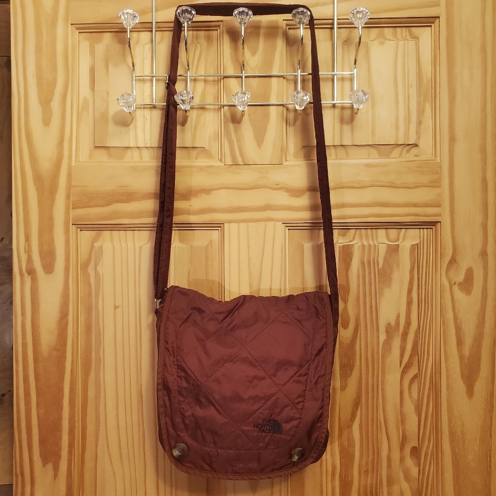 The North Face Messenger Crossbody Nylon purse tote bag